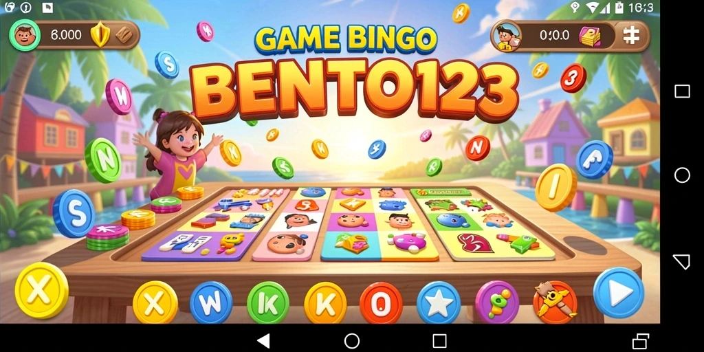 Tampilan gameplay seru dari BENTO123 yang penuh interaksi.