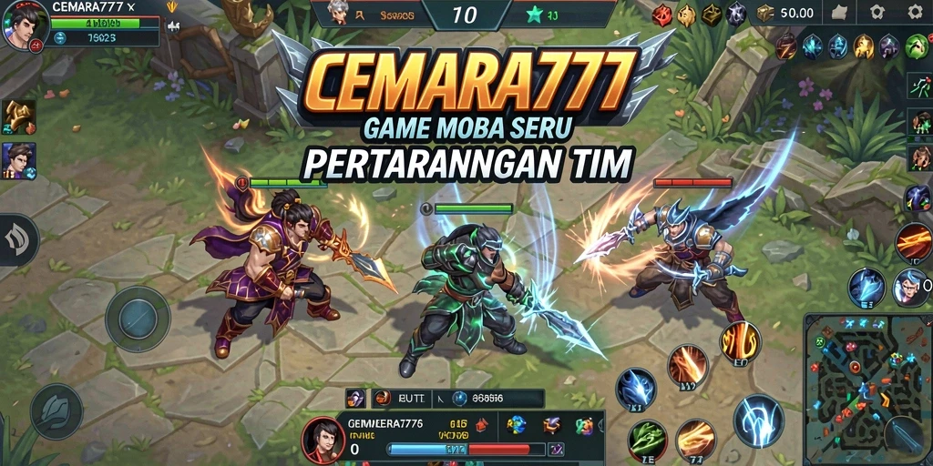 Tampilan karakter unik dalam gameplay CEMARA777 yang mendebarkan.