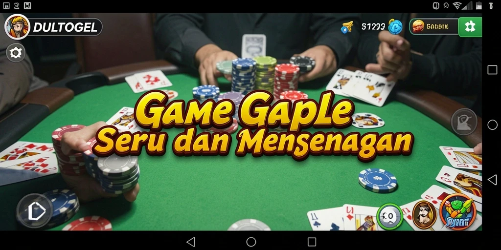 Tampilan gameplay DULTOGEL yang seru dan interaktif.