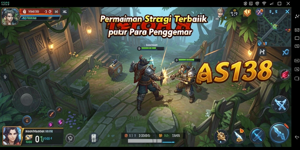 Screenshot GAS138 menampilkan aksi strategis gameplay yang mendebarkan.