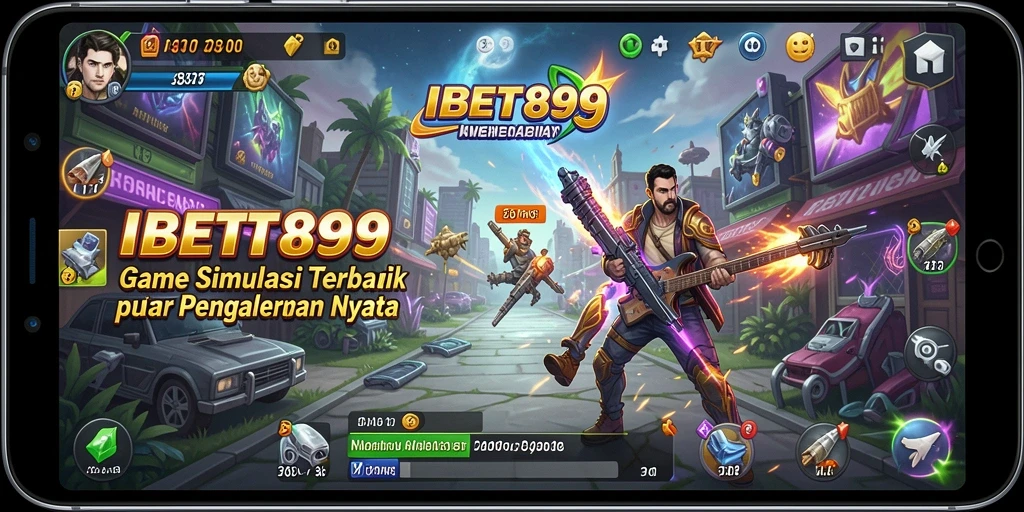 Tampilan layar permainan IBET899 yang mendebarkan dan realistis.