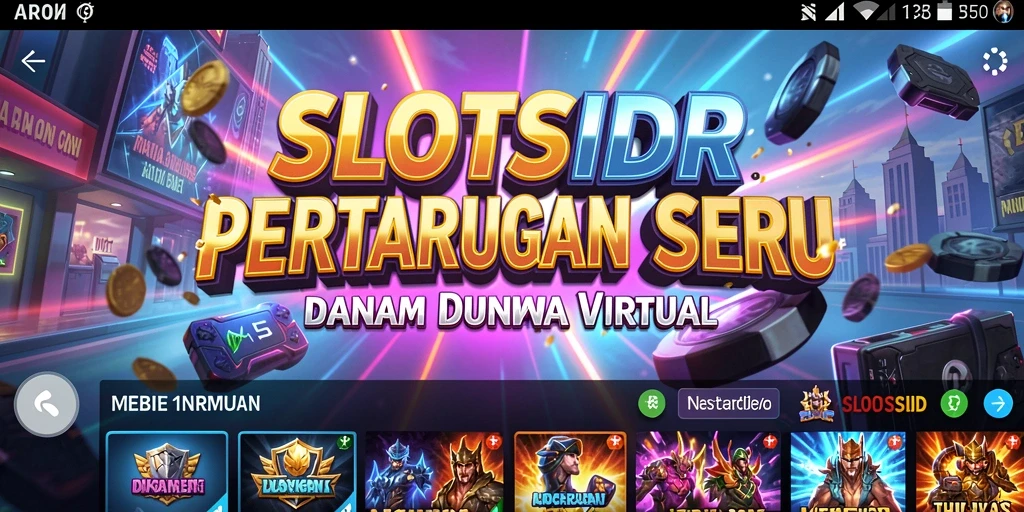 Gameplay SLOTSIDR yang menegangkan dan penuh aksi.