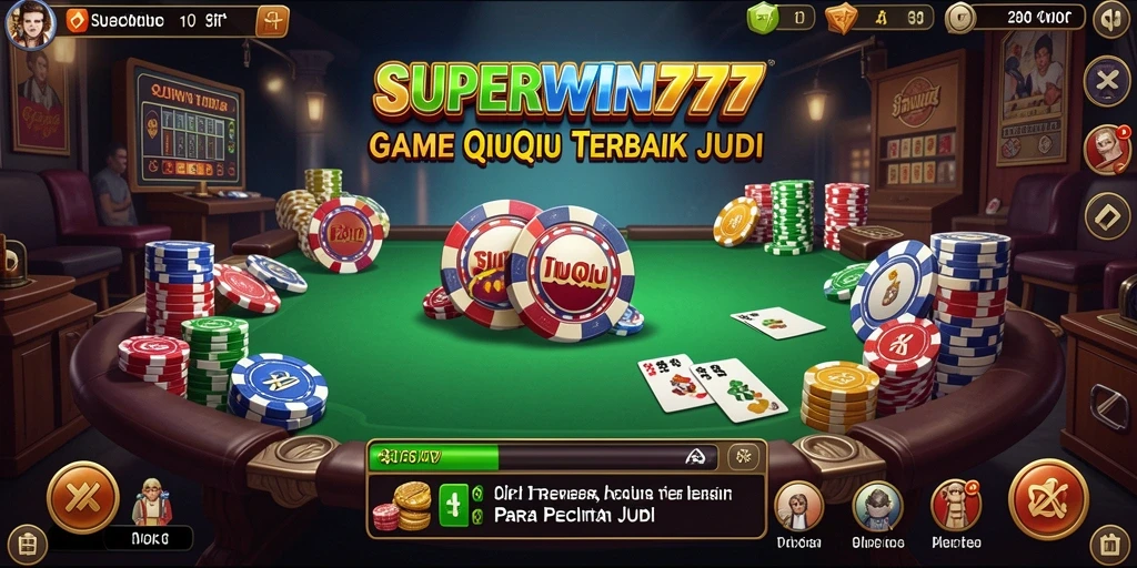 Tampilan gameplay QiuQiu yang seru dan interaktif.